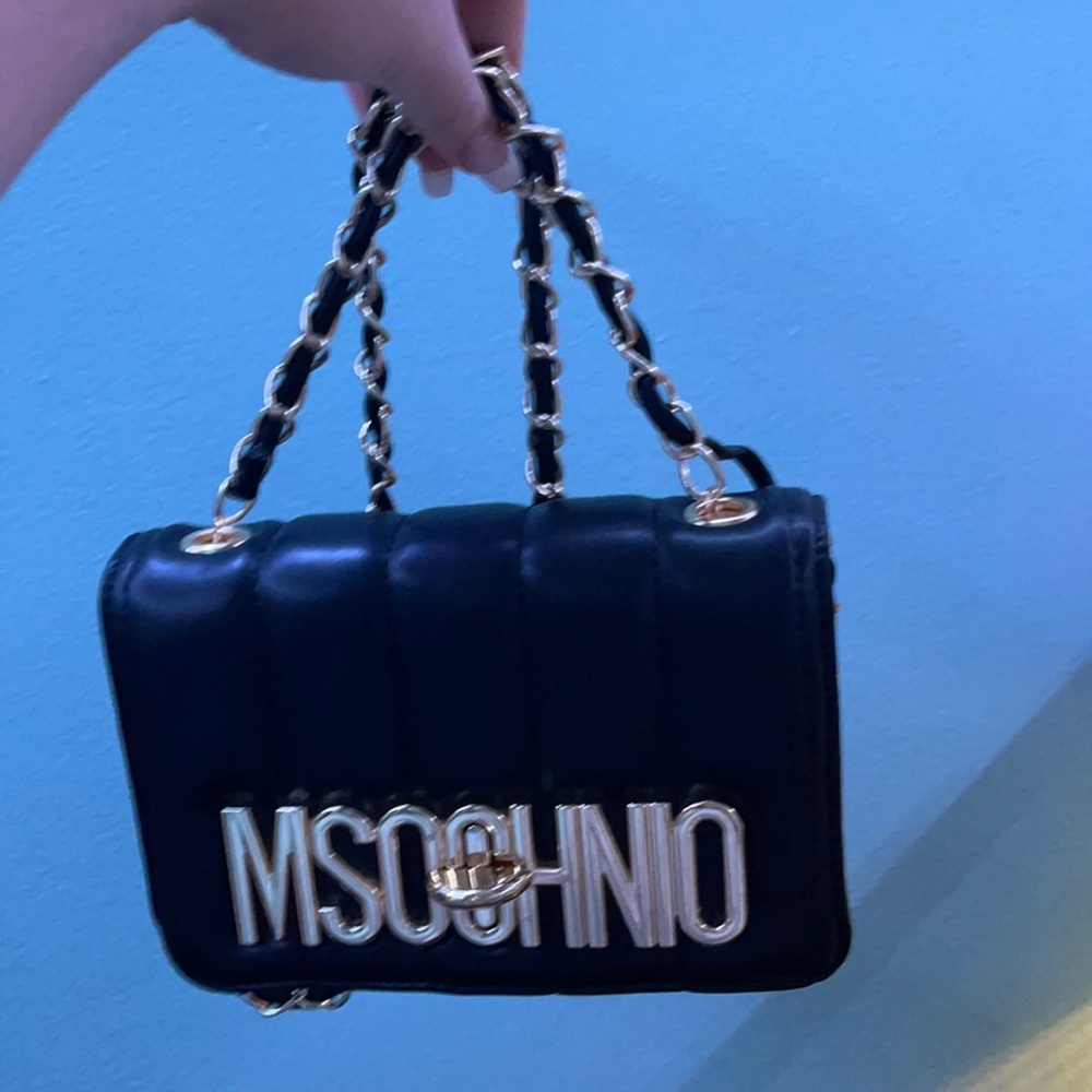 Black and Gold mini purse